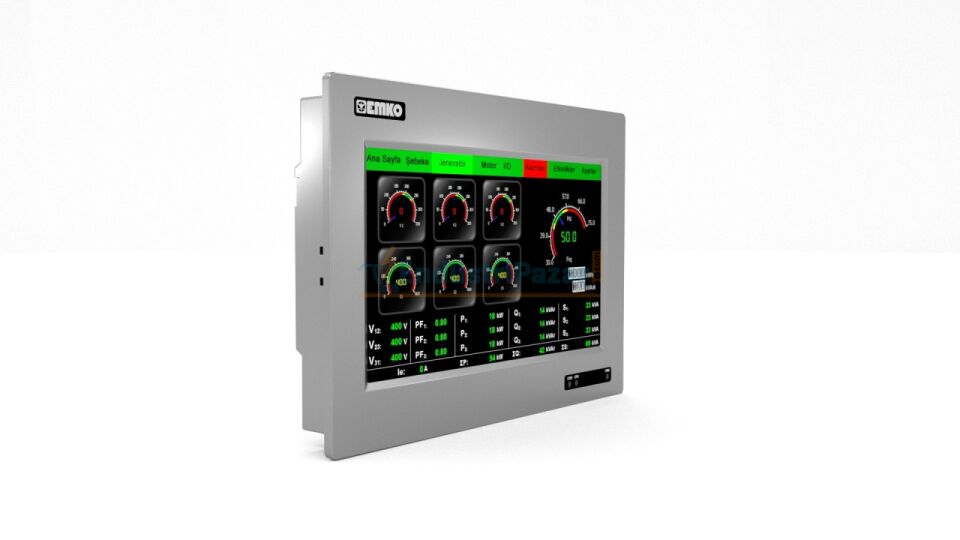 Proop-10P.E.D5.D4.AC.AC 10.1`` TFT Dokunmatik Operatör Paneli Process Serisi EMKO