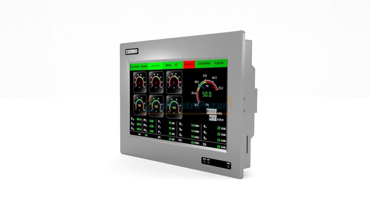 Proop-10P.0.D5.D4.AC.AC 10.1`` TFT Dokunmatik Operatör Paneli Process Serisi EMKO