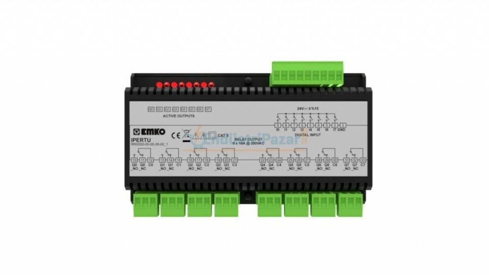 IPERTU 8 Röle Çıkışlı (16A) Genişleme Modülü IPERTU-RR00S0-00-00-26-00_1 EMKO