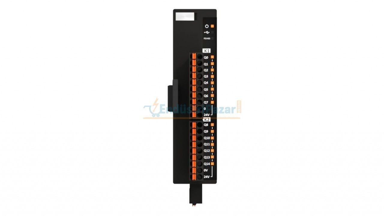 IPERTU 15 Dijital (Transistör) Çıkışlı Genişleme Modülü IPERTU-SMR1P1-00-00-01-00_1 EMKO