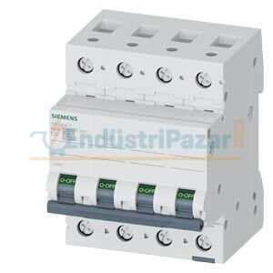 3 Faz + Nötr Kesmeli 20A C Tipi 6kA Otomatik Sigorta 5SL6620-7 SİEMENS