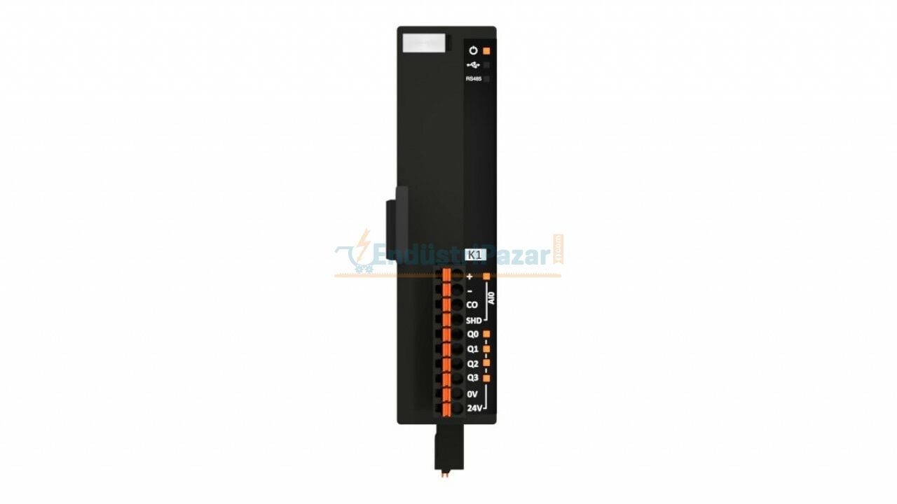 IPERTU 1 Üniversal Girişli (RTD, PTC, NTC, Vdc, mVdc, Adc, TC) & 4 Dijital (Transistör) Çıkışlı PID Genişleme Modülü IPERTU-SMR1P1-00-30-04-00_1 EMKO