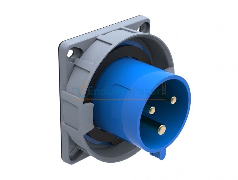 3*32A 220V Makine Fişi IP67 BC1-3403-7114 BEMİS