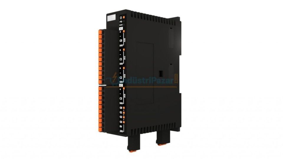 IPERTU 4 Analog Girişli (Semi Üniversal) & 4 Dijital (Transistör) Çıkışlı PID Genişleme Modülü IPERTU-SMR1P1-00-01-04-00_1 EMKO