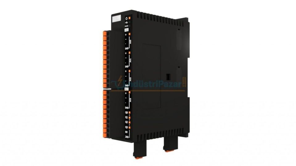 IPERTU 2 Analog Girişli (0/2...10Vdc, 0/4...20mA) & 4 Dijital (Transistör) Çıkışlı PID Genişleme Modülü IPERTU-SMR1P1-00-21-04-00_1 EMKO