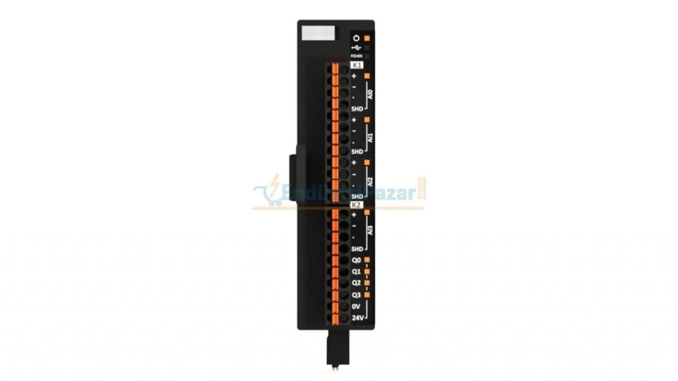 IPERTU 4 Analog Girişli (0/2...10Vdc, 0/4...20mA) & 4 Dijital (Transistör) Çıkışlı PID Genişleme Modülü IPERTU-SMR1P1-00-20-04-00_1 EMKO