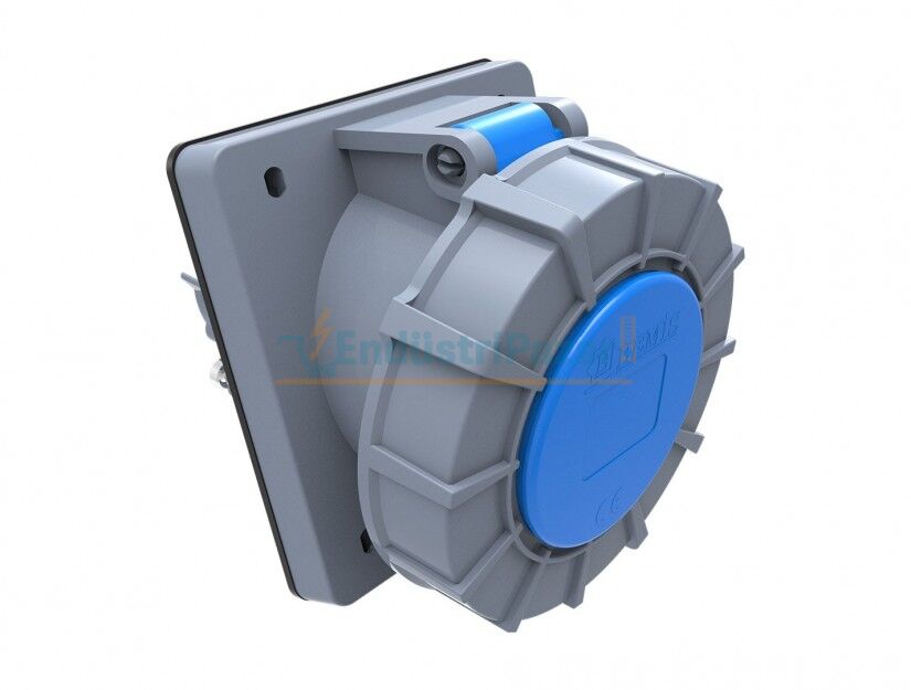 3*32A 220V 45° Eğik Makine Priz IP67 BC1-3403-7420 BEMİS