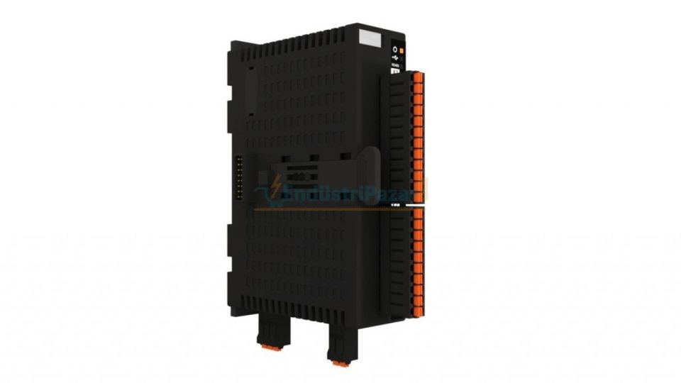 IPERTU 2 Termokupl TC Girişli (J, K, R, S, T, L) & 4 Dijital (Transistör) Çıkışlı PID Genişleme Modülü IPERTU-SMR1P1-00-12-04-00_1 EMKO