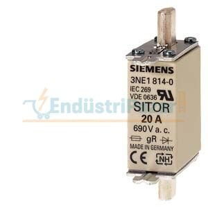 20A NH000 Bıçaklı Sigorta 3NE1814-0 SİEMENS