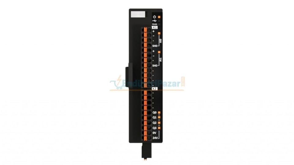 IPERTU 4 Termokupl TC Girişli (J, K, R, S, T, L) & 4 Dijital (Transistör) Çıkışlı PID Genişleme Modülü IPERTU-SMR1P1-00-10-04-00_1 EMKO
