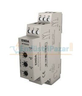 ATSD02-UV Ray Tipi Yıldız-Üçgen Analog Zaman Rölesi ENDA