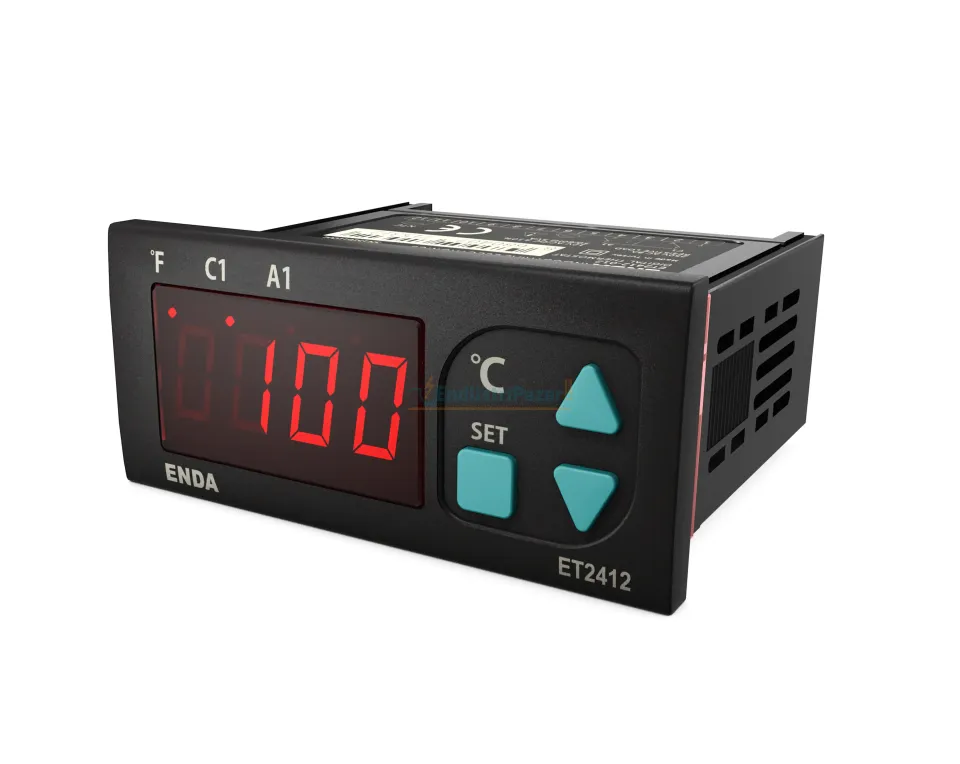 ET2412-230 Dijital On-Off Sıcaklık Kontrol Cihazı ENDA