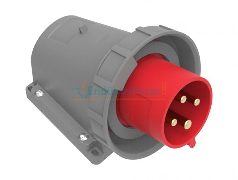 4*32A 380V 90° Eğik Duvar Fiş IP67 BC1-3504-7236 BEMİS