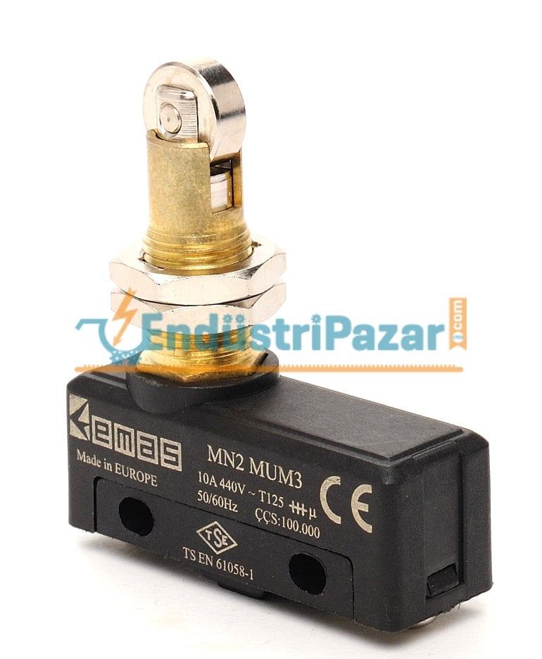 MN2MUM3 MİNİ SİVİÇ TİP 2 PİMLİ EKS.PARELEL METAL MAKARALI EMAS