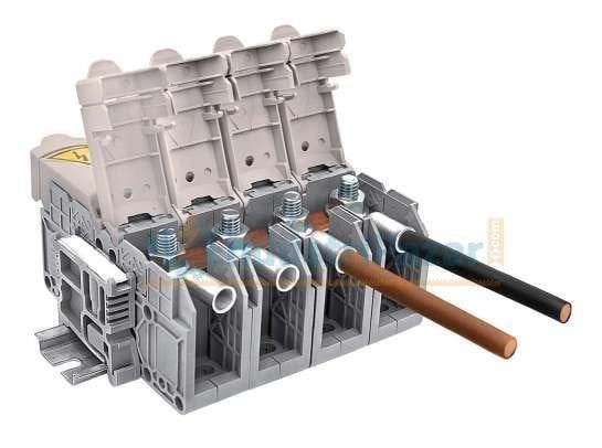 240mm2 Papuç Bağlantılı, Baralı Kapaklı Mrk Serisi Ray Klemens ONKA