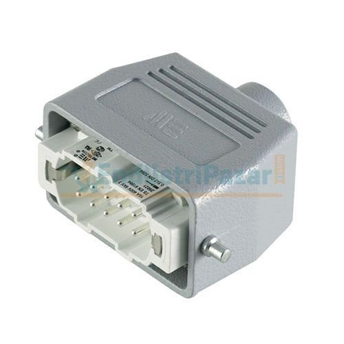 10*16A Fiş (Üst Giriş Tek Mandallı İçin) IP65 403500 METE ENERJİ
