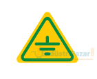 25mm Üçgen Etiket (Toprak) ONKA-2477