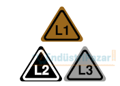 25mm Üçgen Etiket (Faz) ONKA-2478