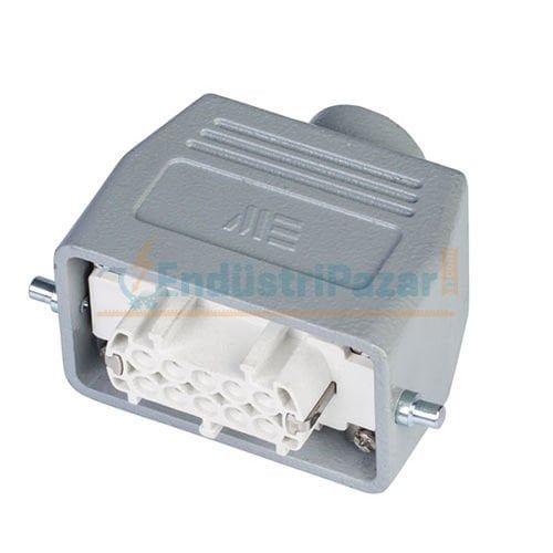 10*16A Uzatma Prizi (Üst Giriş Tek Mandallı İçin) IP65 403502 METE ENERJİ