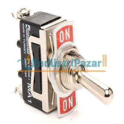 MA112 Mandallı Anahtar On-On SPDT 3 Vidalı EMAS