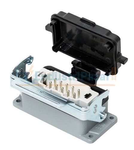10*16A Makine Fişi (Tek Mandallı Kapaklı) IP65 403711S METE ENERJİ