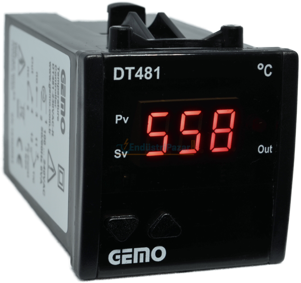 DT481-230VAC-R-K On/Off Sıcaklık Kontrol Cihazı GEMO
