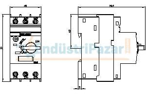16-22A Motor Koruma Şalteri 3RV2021-4CA10 SİEMENS