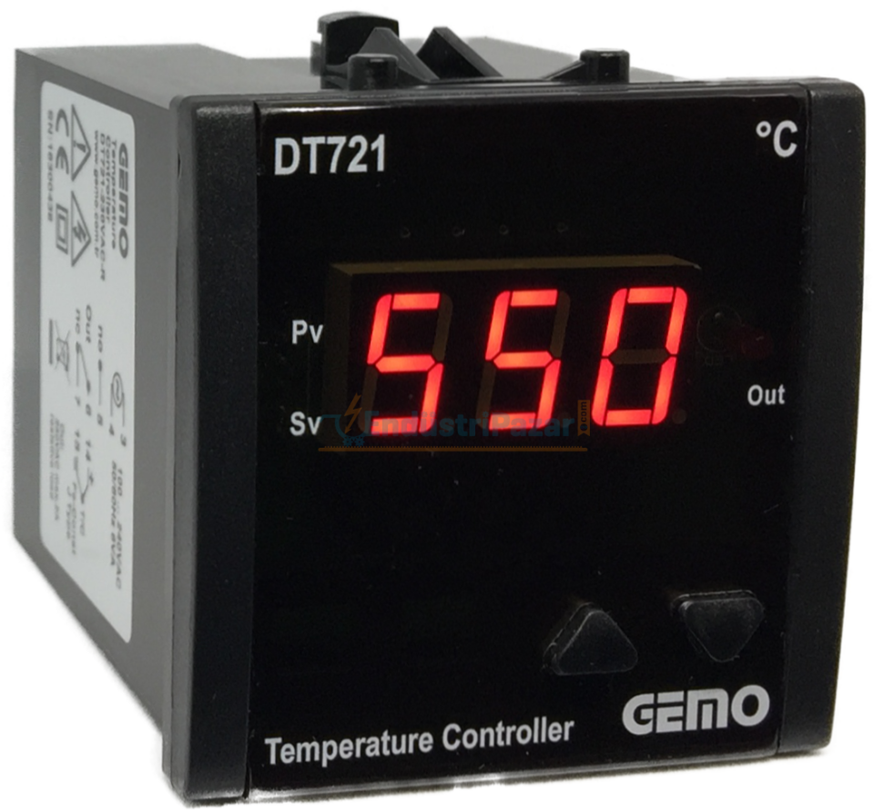 DT721-230V-R-K On/Off Sıcaklık Kontrol Cihazı GEMO
