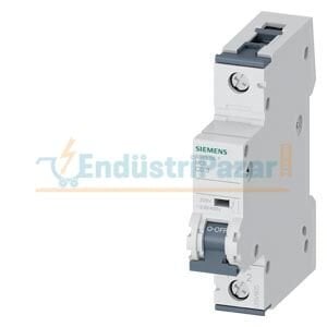 1 Faz 6A C Tipi DC 10kA Otomatik Sigorta 5SY5106-7 SİEMENS