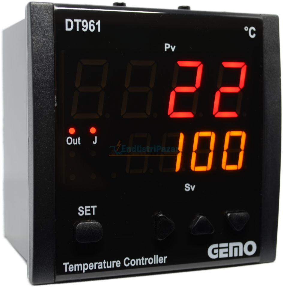 DT961-230VAC-R On/Off Sıcaklık Kontrol Cihazı GEMO