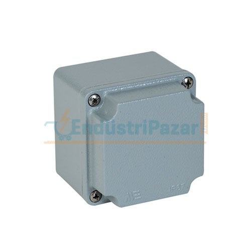 80*80*73mm Alüminyum Buat Derin Kapak IP67 402554 METE ENERJİ