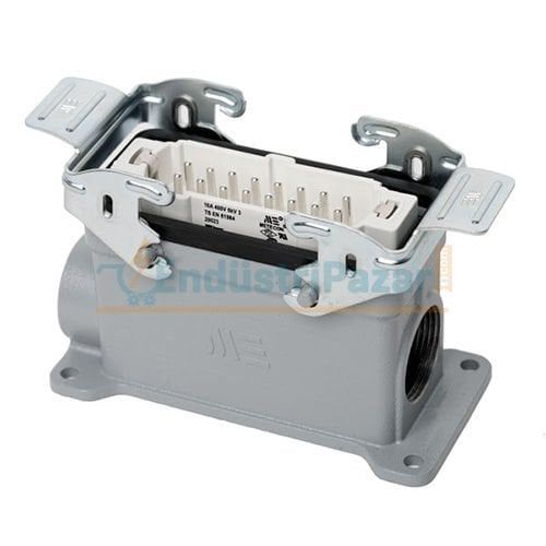 16*16A Duvar Fişi (Çift Girişli) IP65 403039S METE ENERJİ