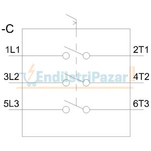 25A Dipten Tespitli Şalter 3LD2113-0TK51 SİEMENS