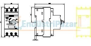 3,5-5A Motor Koruma Şalteri 3RV2011-1FA10 SİEMENS