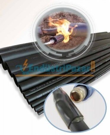 3*300+150 KESİTLİ BAKIR İLETKENLER İÇİN ISI BÜZÜŞMELİ KABLO EK MUFU 0,6-1kV S1 33001 TAMER