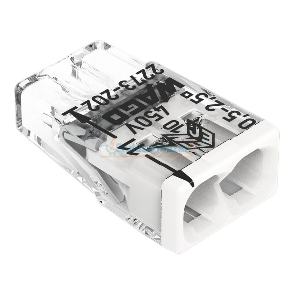 25' li Paket PUSH WIRE® Birleştirme Konektörü 25*2273-202 WAGO