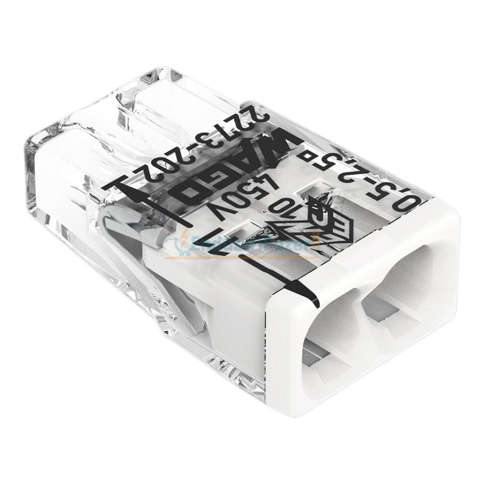 25' li Paket PUSH WIRE® Birleştirme Konektörü 25*2273-202 WAGO