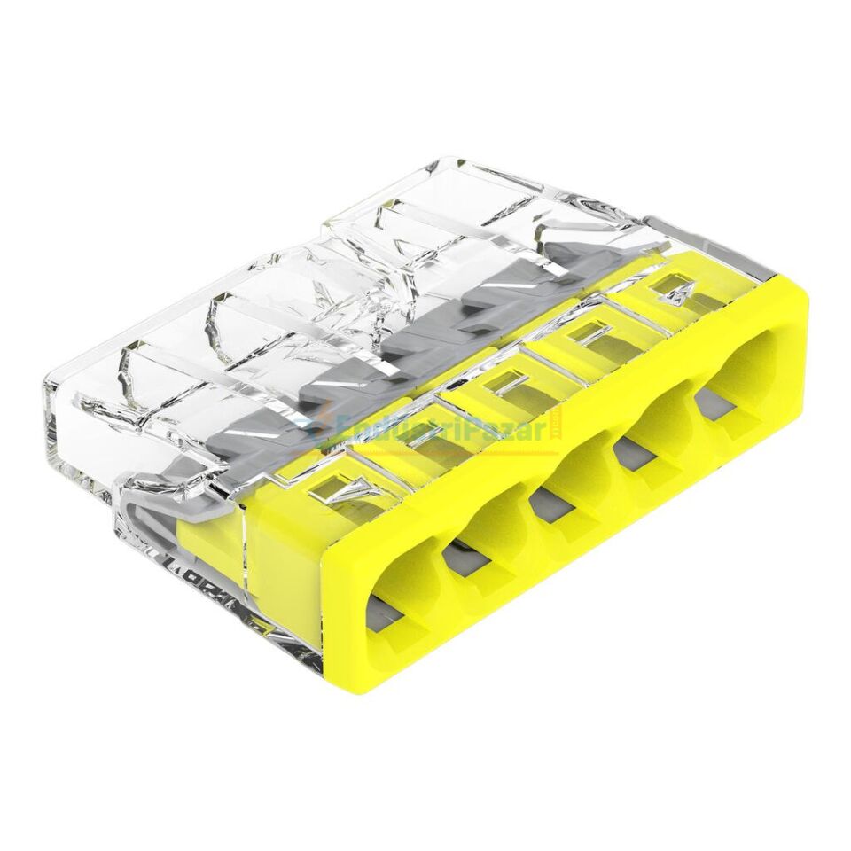 10' lu Paket PUSH WIRE® Birleştirme Konektörü 10*2273-205 WAGO