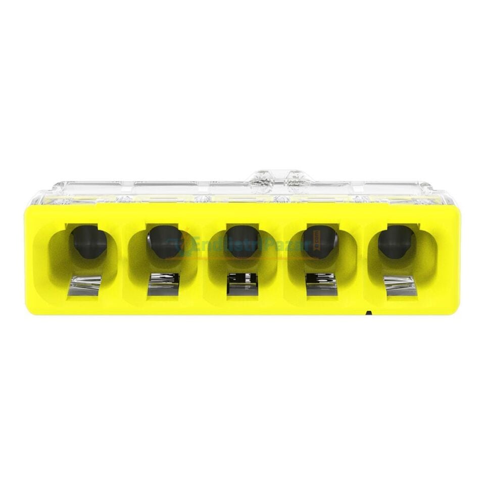 10' lu Paket PUSH WIRE® Birleştirme Konektörü 10*2273-205 WAGO