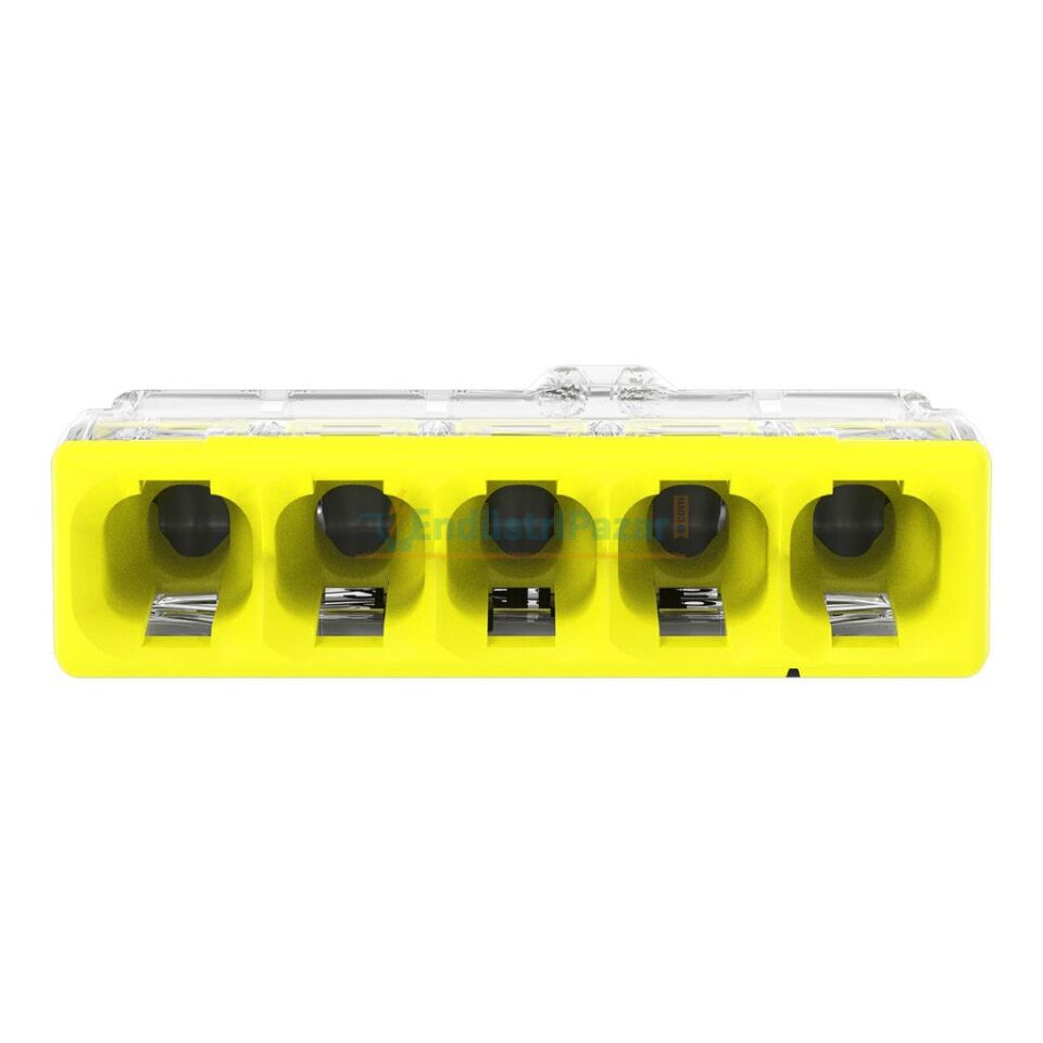 10' lu Paket PUSH WIRE® Birleştirme Konektörü 10*2273-205 WAGO