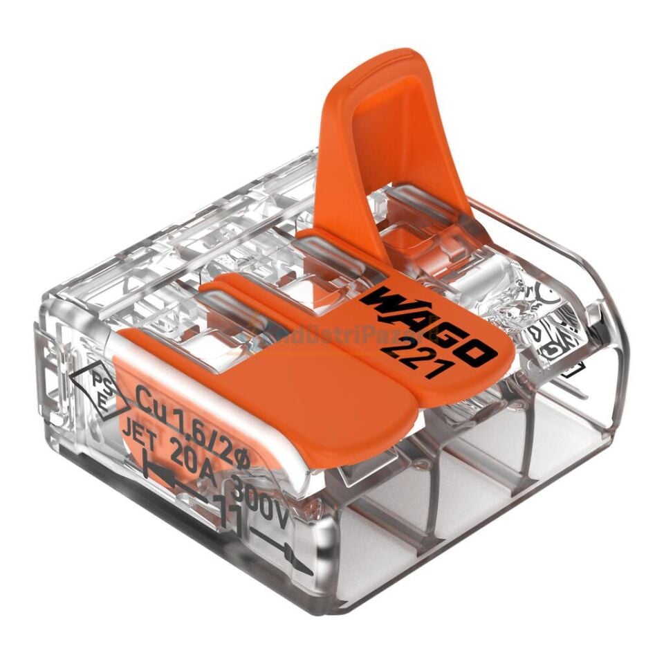 12' li Paket Kollu Birleştirme Konektörü 12*221-413 WAGO