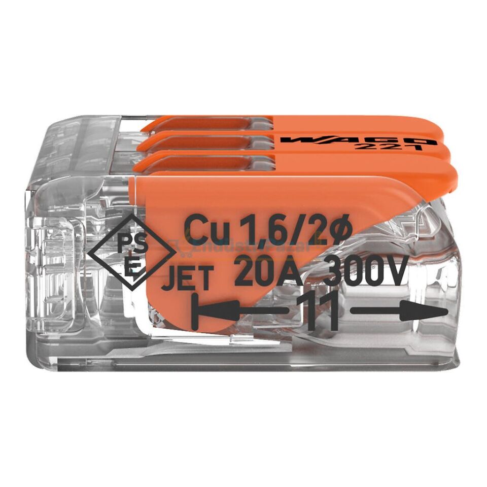 12' li Paket Kollu Birleştirme Konektörü 12*221-413 WAGO