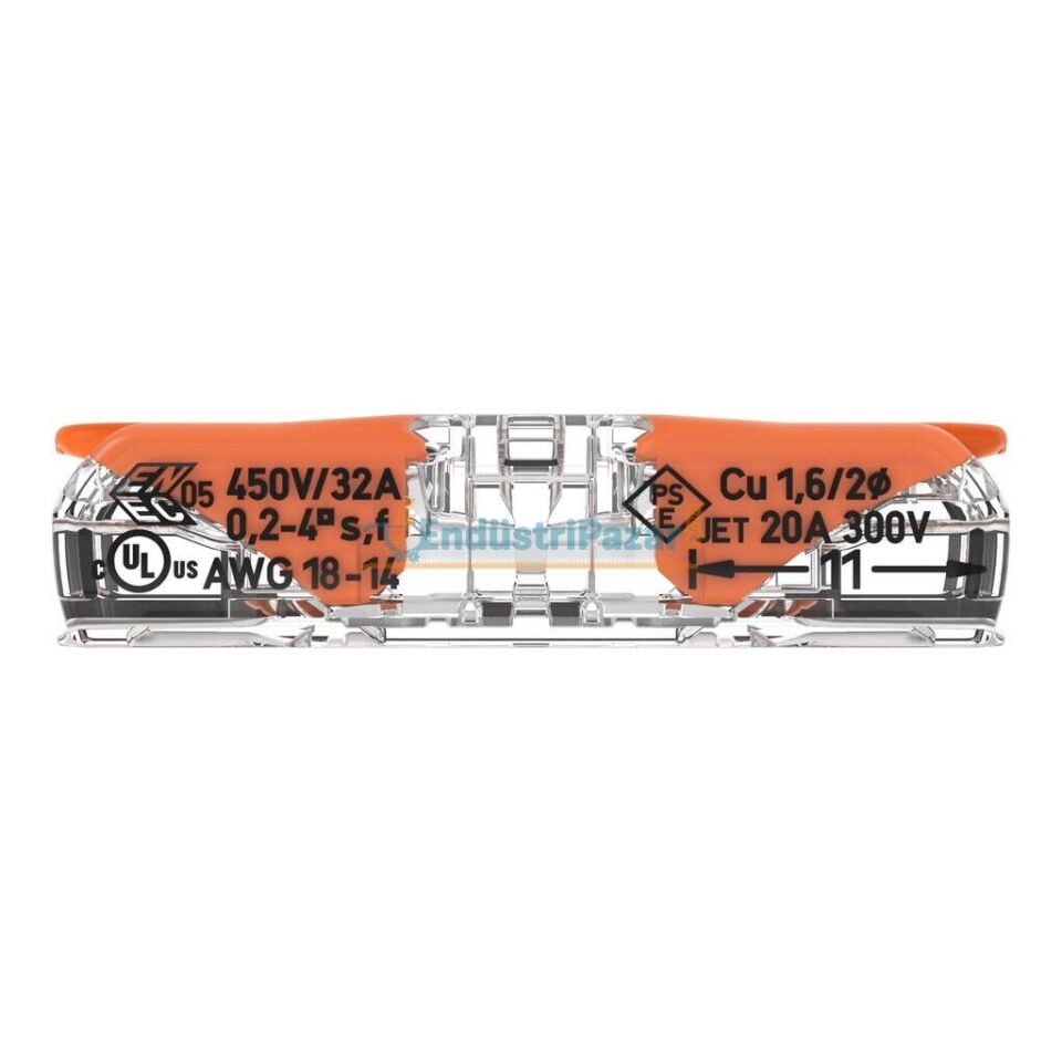 Inline Kollu Birleştirme Konektörü 221-2411 WAGO