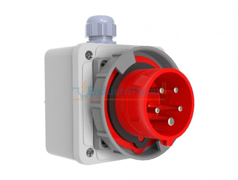 5*32A Duvar Fişi IP67 BC1-3505-7210 BEMİS