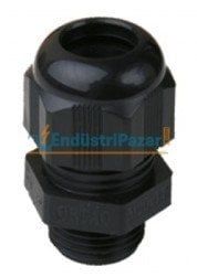 PG9 STANDART TİP KABLO RAKORU ORTAÇ SİYAH ORB02