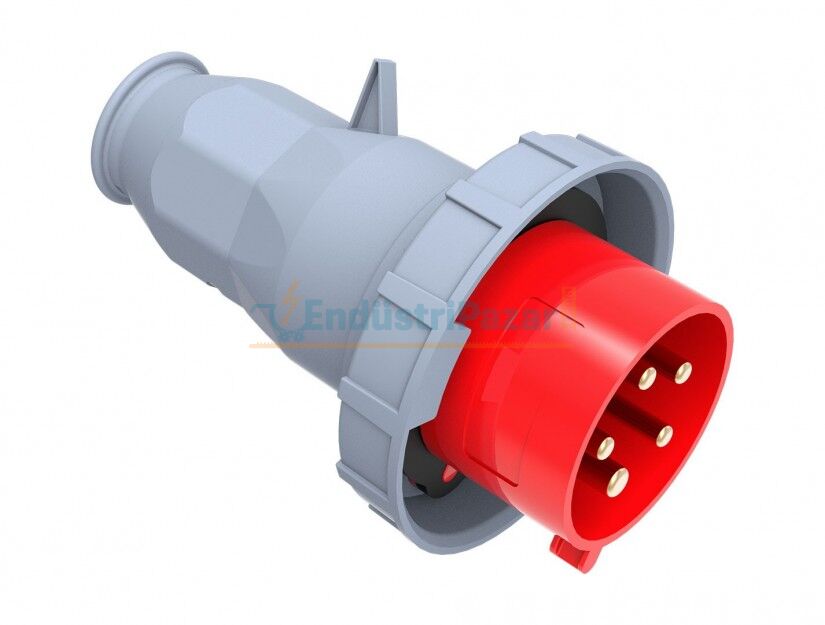 5*32A Enversör Düz Fiş IP67 BC1-3505-7050 BEMİS