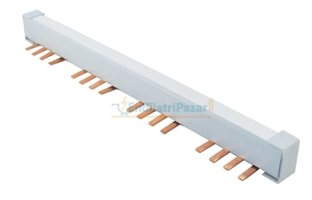 3 Faz + Nötr 80A 4 Modül İğne Tip W Otomat Barası ONKA-3058