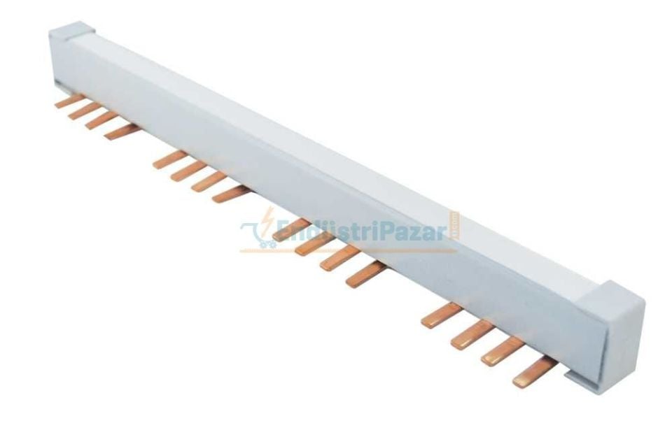 3 Faz + Nötr 80A 8 Modül İğne Tip W Otomat Barası ONKA-3059