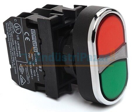 Start-Stop İkiz Buton B102K20KY EMAS