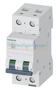 1 Faz + Nötr Kesmeli 10A C Tipi 6kA Otomatik Sigorta 5SL6510-7 SİEMENS